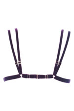 'VALÉRIE BORDEAUX' Harness Bralette