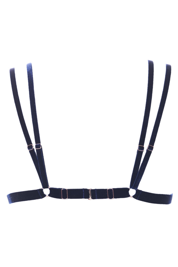 VALÉRIE BLEU Harness Bralette