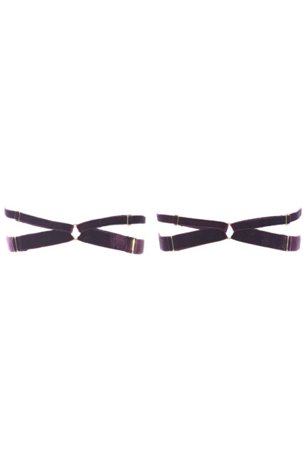 SOPHIE Bordeaux Harness Garter